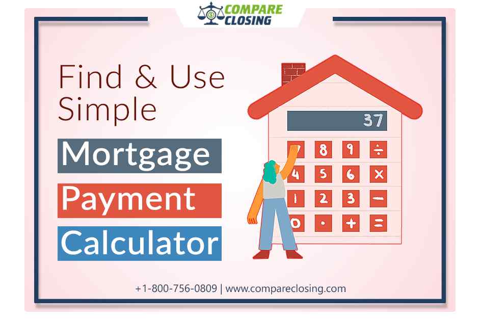 How to Find And Use The Right Simple Mortgage Payment Calculator