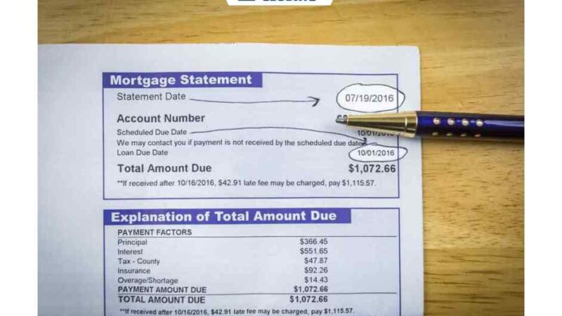 How to Read a Mortgage Statement