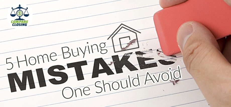 If you are looking to Buy a Home Avoid these 5 Mistakes