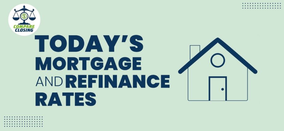 Mortgage and Refinance Rates Today