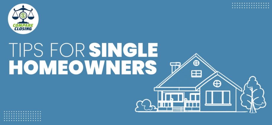 Tips for Single Homeowners