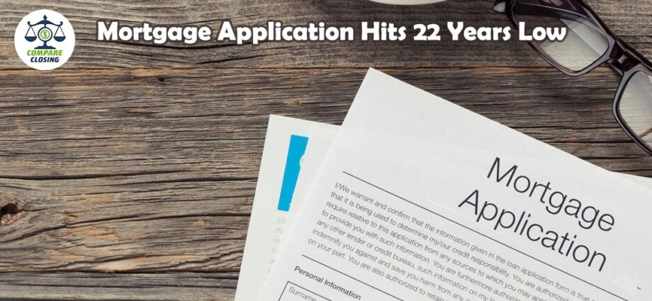 Mortgage Application Hits 22 Years Low