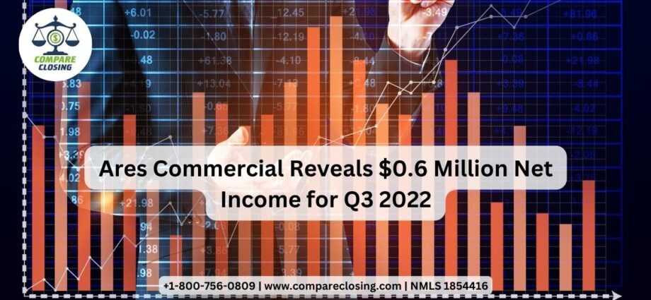 Ares Commercial Reveals $0.6 Million Net Income for Q3 2022