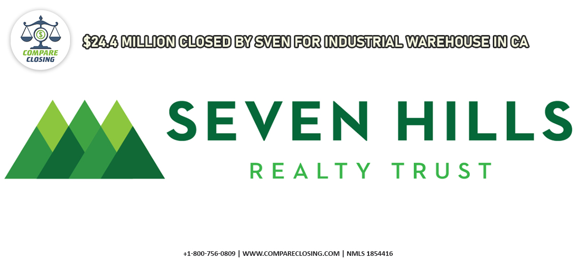 $24.4 Million Closed By SVEN For Industrial Warehouse In CA