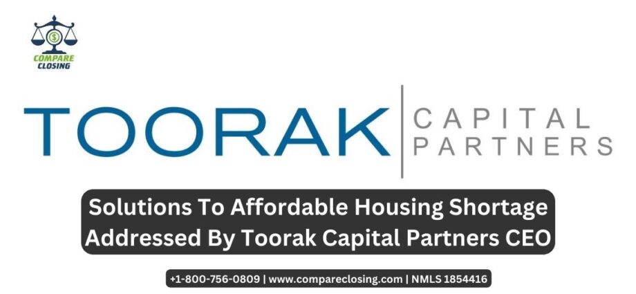 Solutions To Affordable Housing Shortage Addressed By Toorak Capital Partners CEO