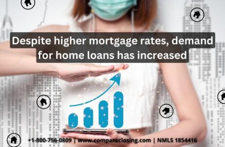 Despite higher mortgage rates, demand for home loans has increased