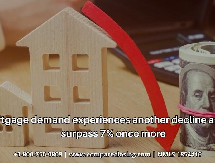 Mortgage Demand Experiences Another Decline as Rates Surpass 7% Once More